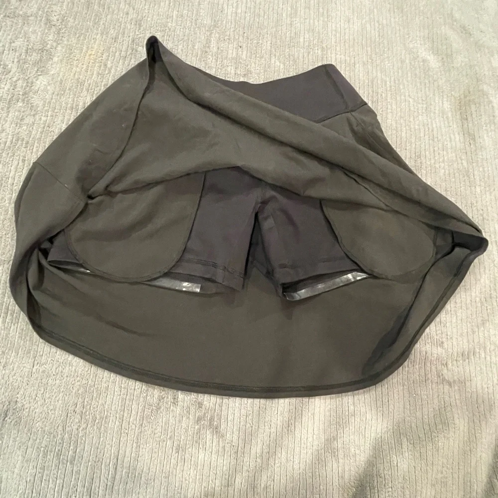 Puma Gray Mini‎ Skater Skirt Casual
